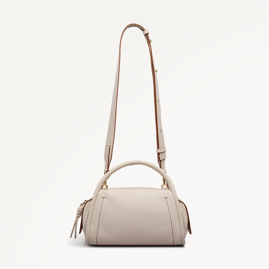 The Golborne Small Ziptop Grab Salt - 113119