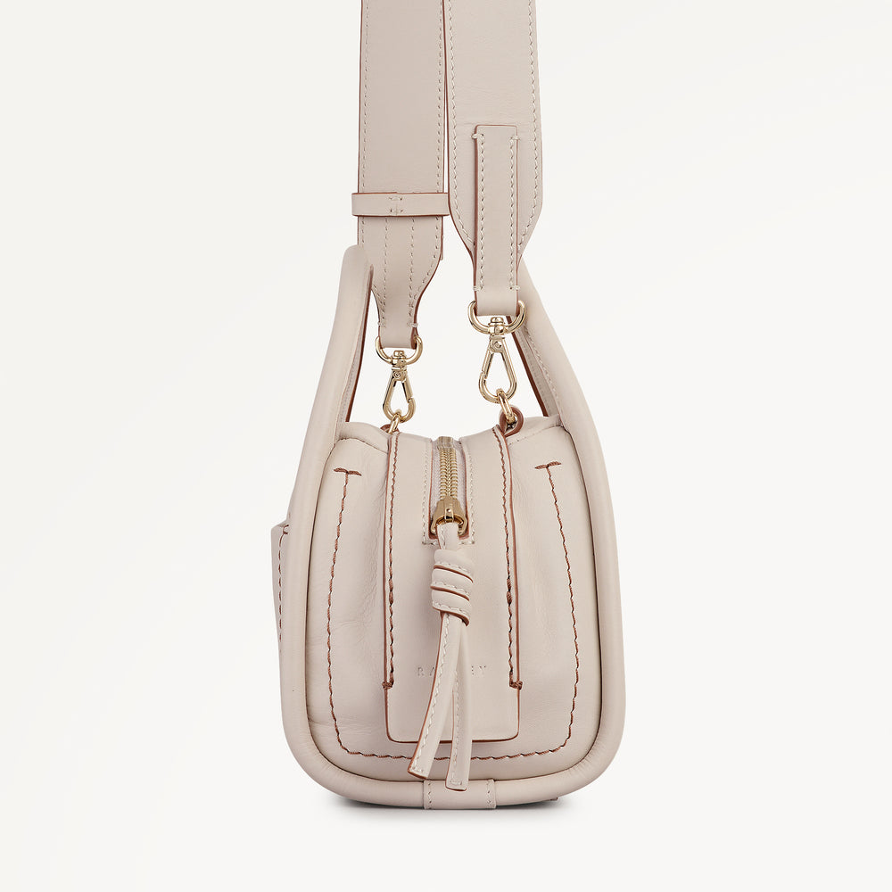 The Golborne Small Ziptop Grab Salt - 113119