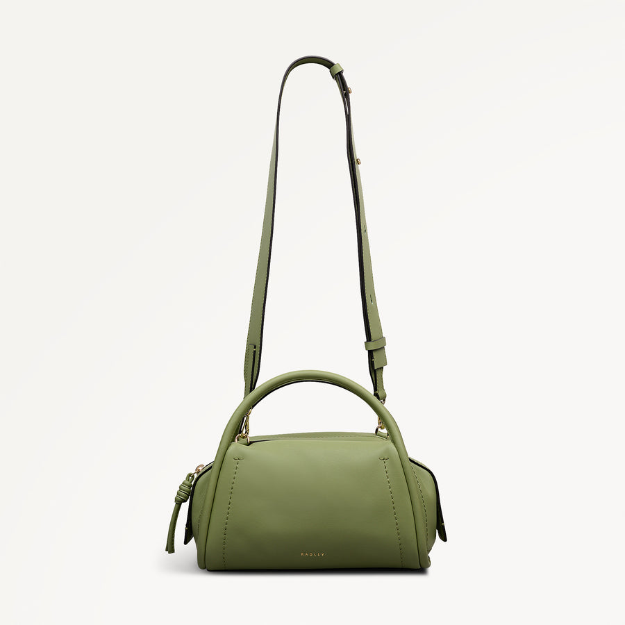 The Golborne Small Ziptop Grab Apple - 113120