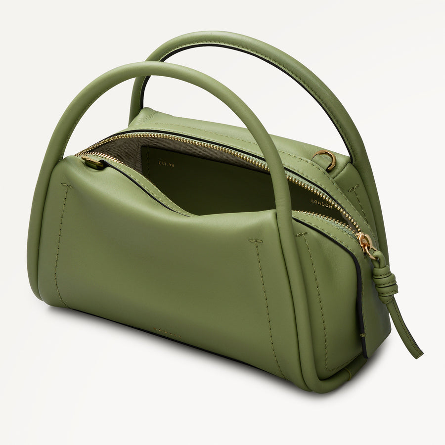 The Golborne Small Ziptop Grab Apple - 113120