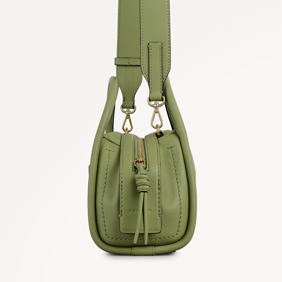 The Golborne Small Ziptop Grab Apple - 113120