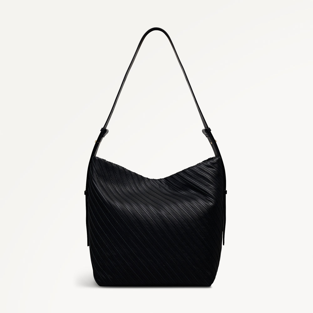 The Luxborough Medium Open Top Shoulder Black - 113123