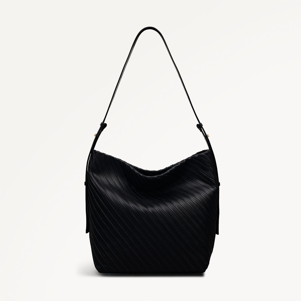 The Luxborough Medium Open Top Shoulder Black - 113123