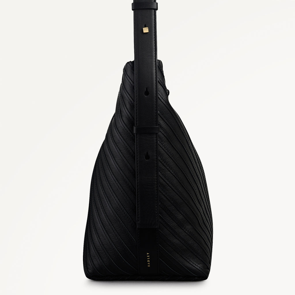 The Luxborough Medium Open Top Shoulder Black - 113123