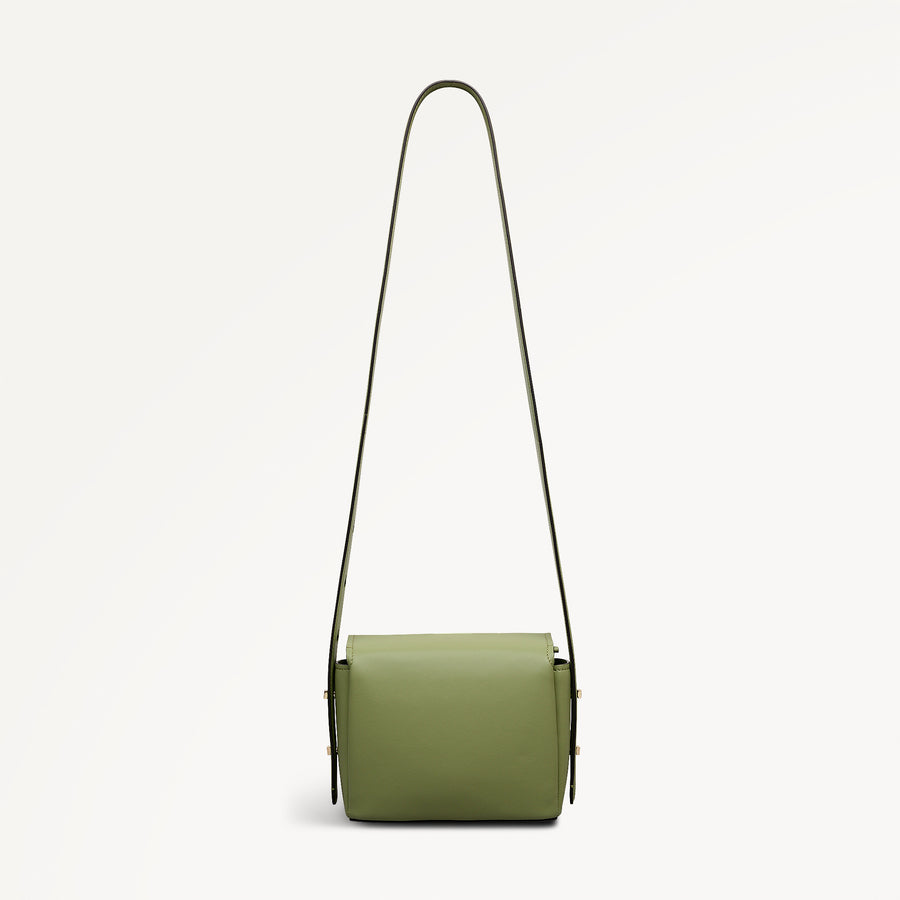 The Selina Small Flapover Cross Body Apple - 113124