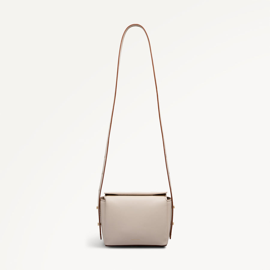 The Selina Small Flapover Cross Body Salt - 113126