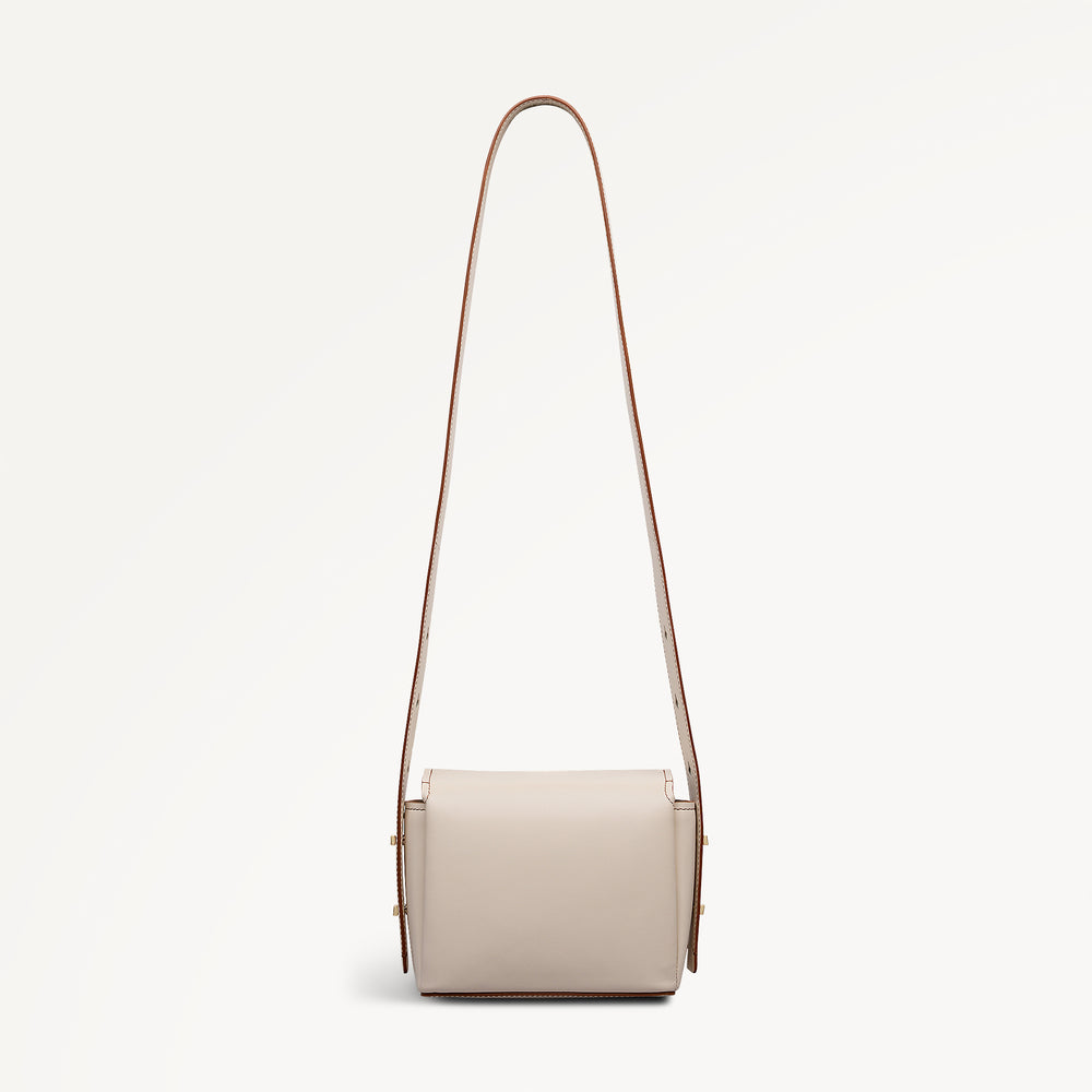 The Selina Small Flapover Cross Body Salt - 113126