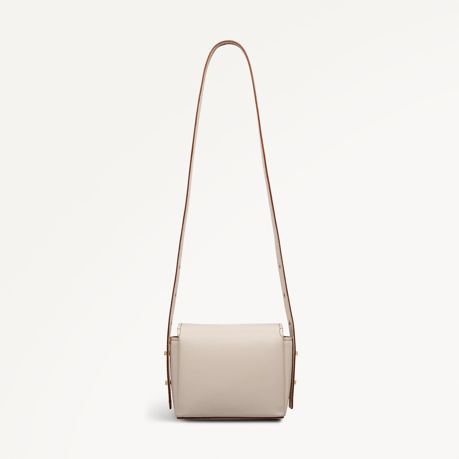 The Selina Small Flapover Cross Body Salt - 113126