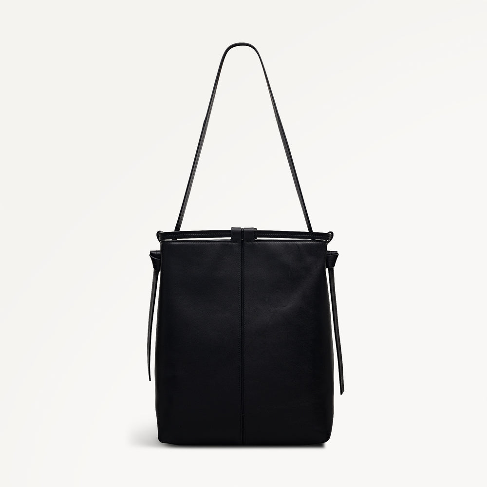 The Connaught Medium Ziptop Shoulder Black - 113127