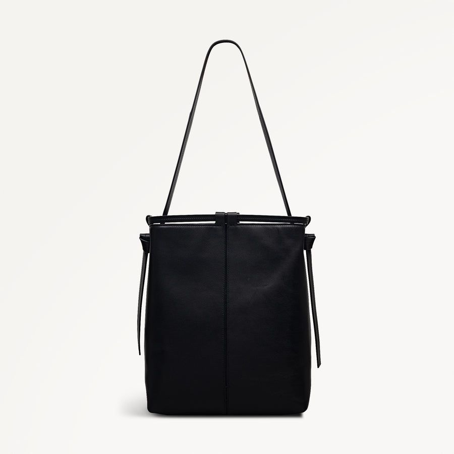 The Connaught Medium Ziptop Shoulder Black - 113127