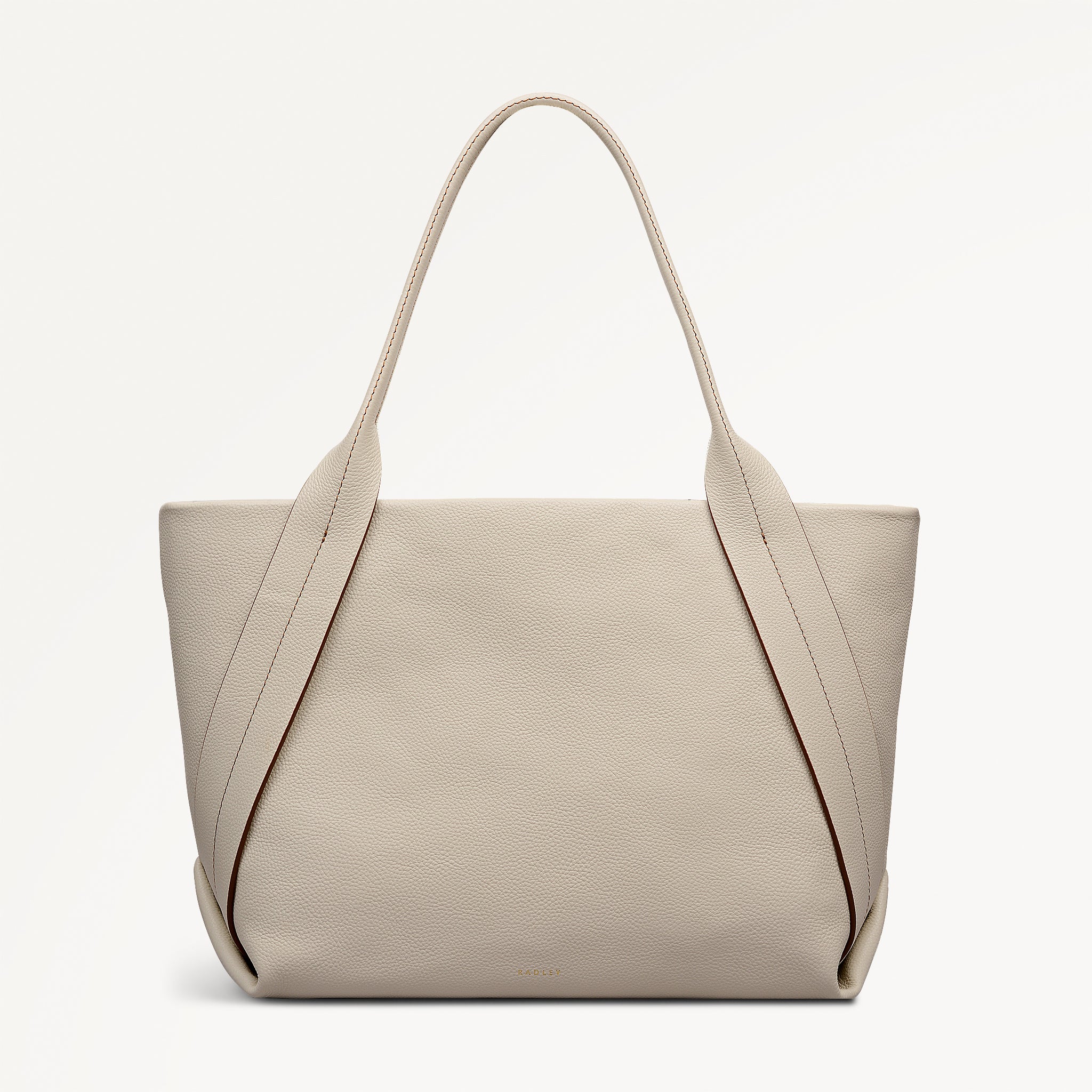 The Evie Large Ziptop Shoulder Salt - 113131