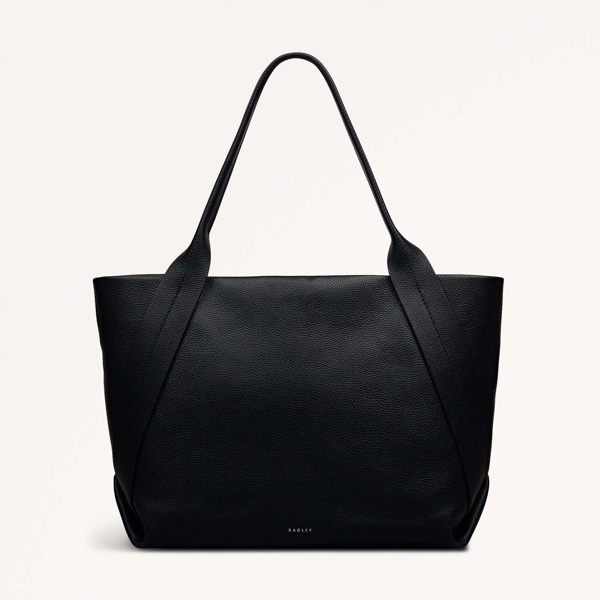 The Evie Medium Ziptop Shoulder Black - 113132