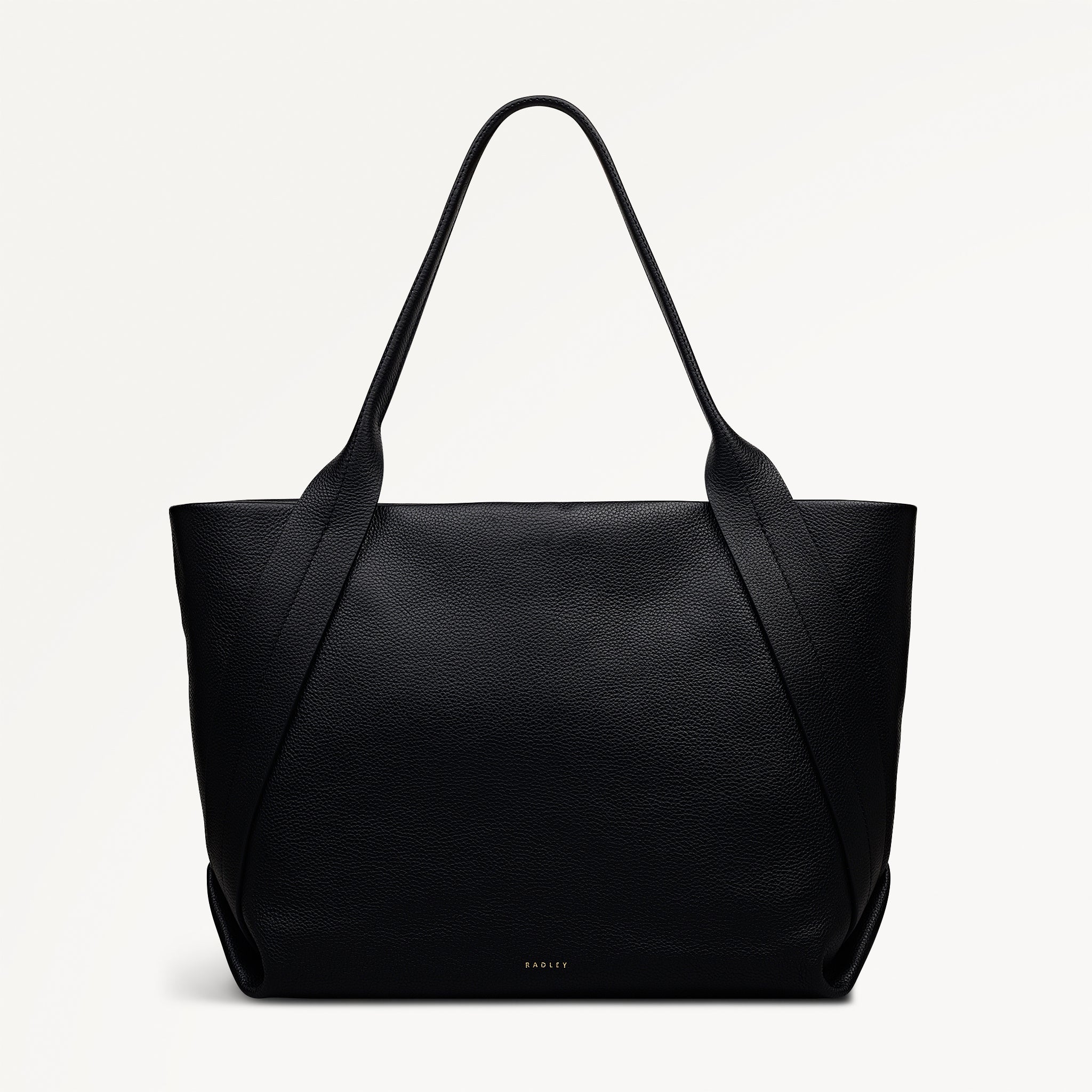 The Evie Large Ziptop Shoulder Black - 113132