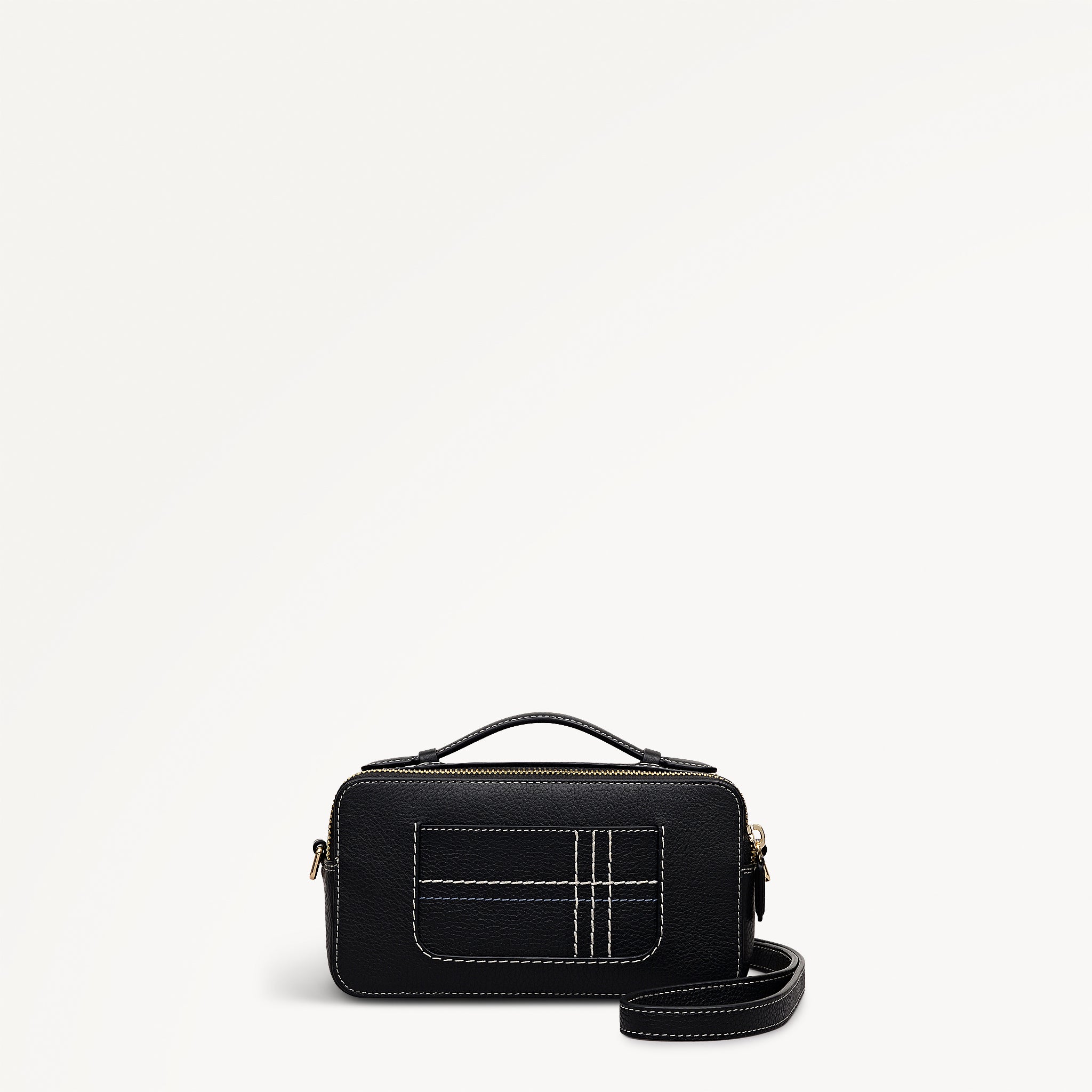 Calvert Way - Check Micro Phone Cross Body Black - 113136