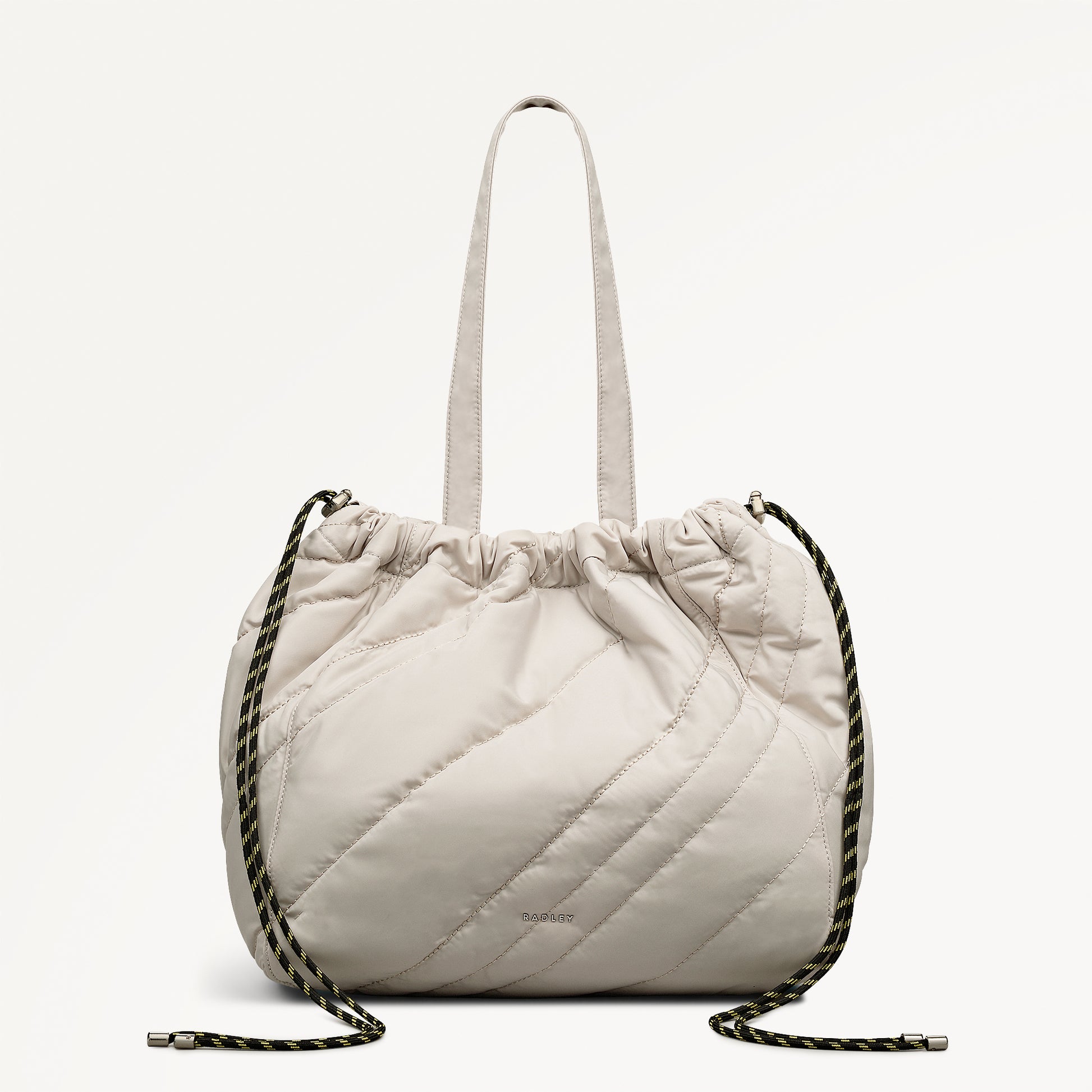 Eden Row - Quilt Large Open Top Tote Feather Gray - 113137