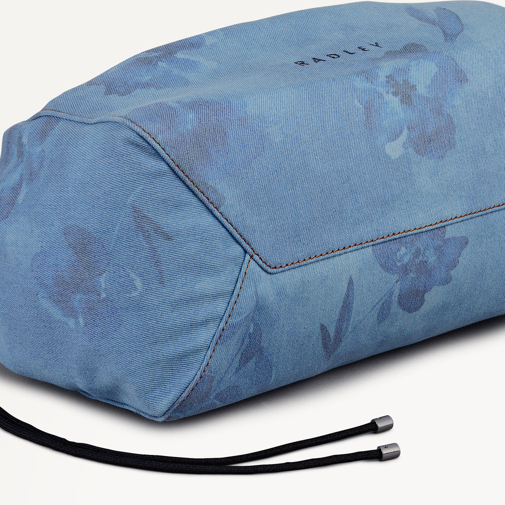 Eden Row - Denim Large Open Top Tote Denim - 113142