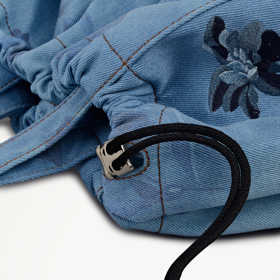 Eden Row - Denim Large Open Top Tote Denim - 113142