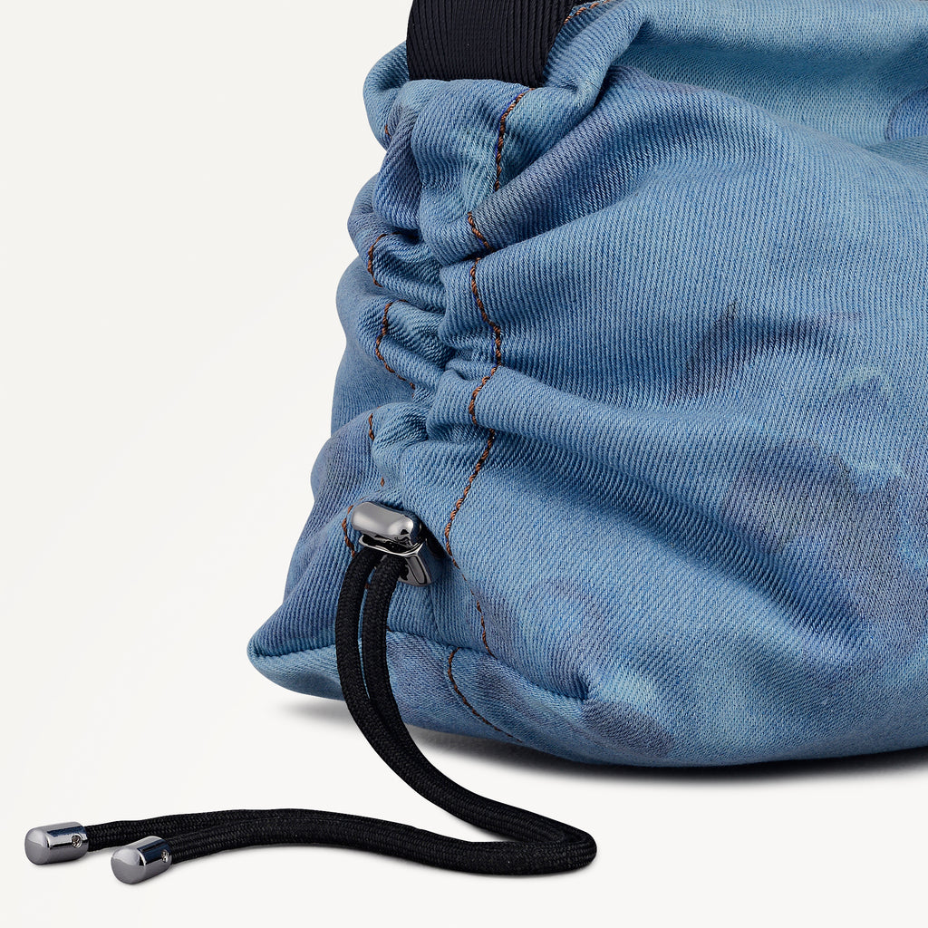 Eden Row - Denim Medium Ziptop Cross Body Denim - 113143