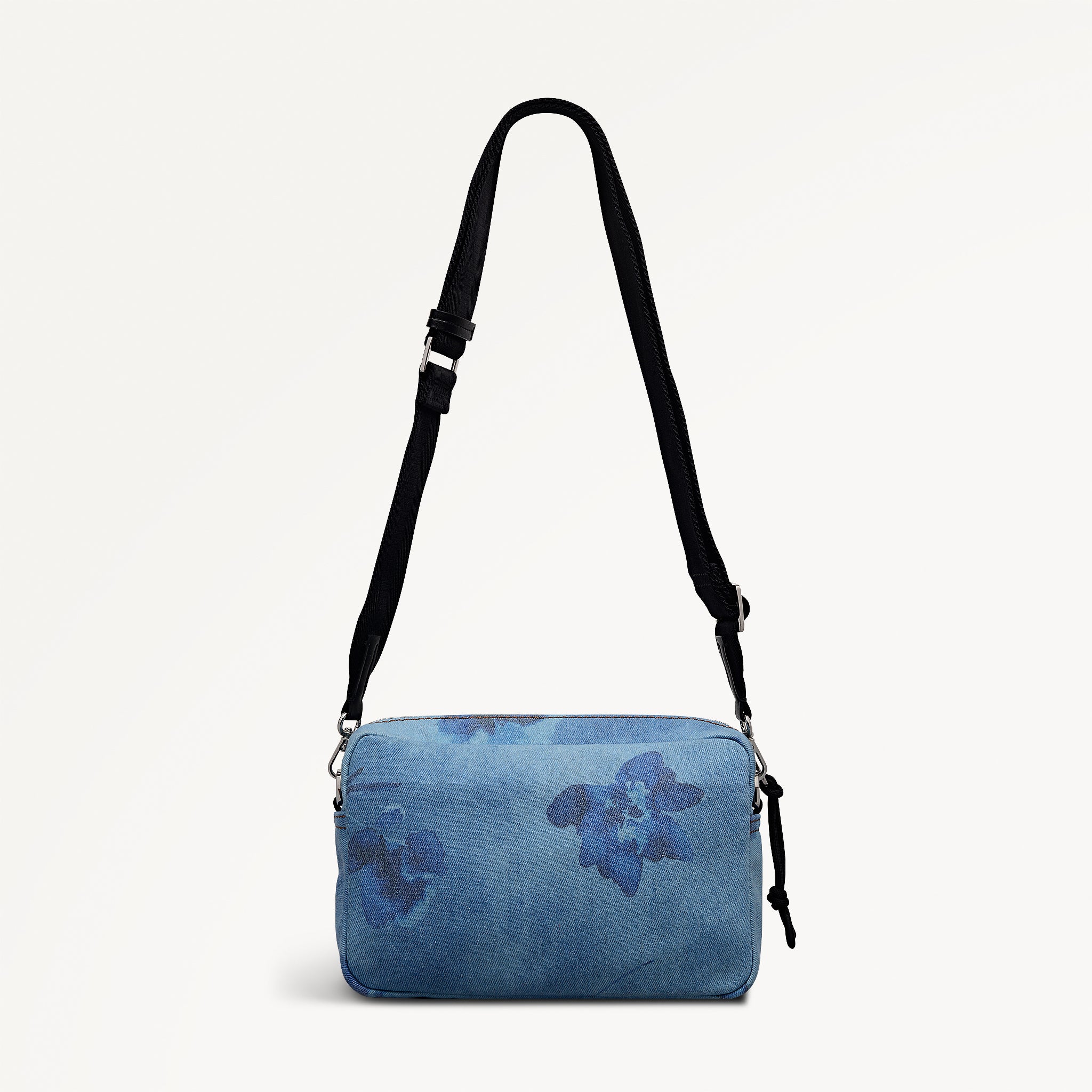 Eden Row - Denim Small Ziptop Cross Body Denim - 113144