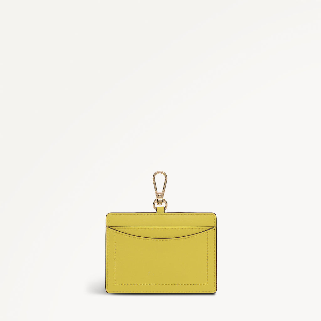 The Chancery Medium Card Holder Limoncello - 113153