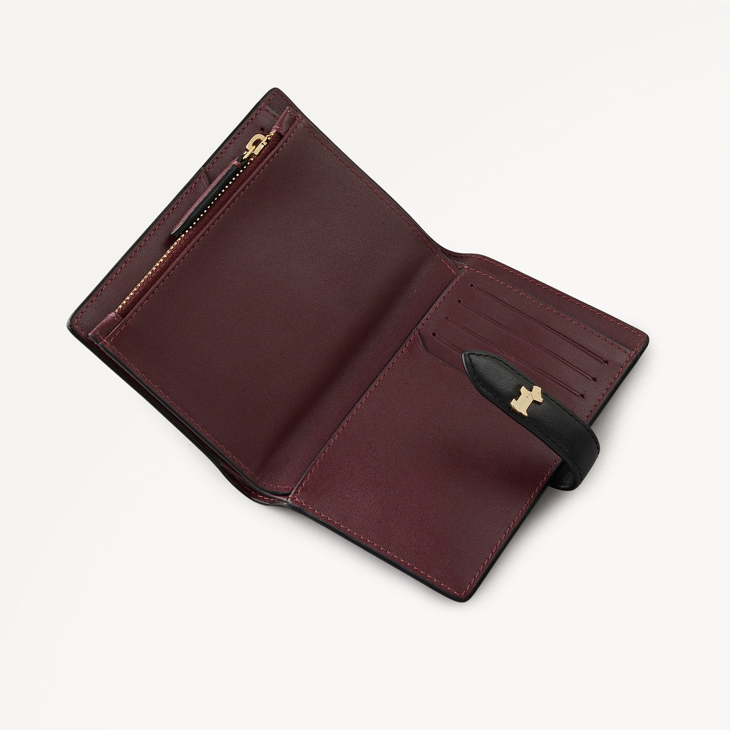Willis Street Medium Bifold Wallet Dark Cherry - 113157