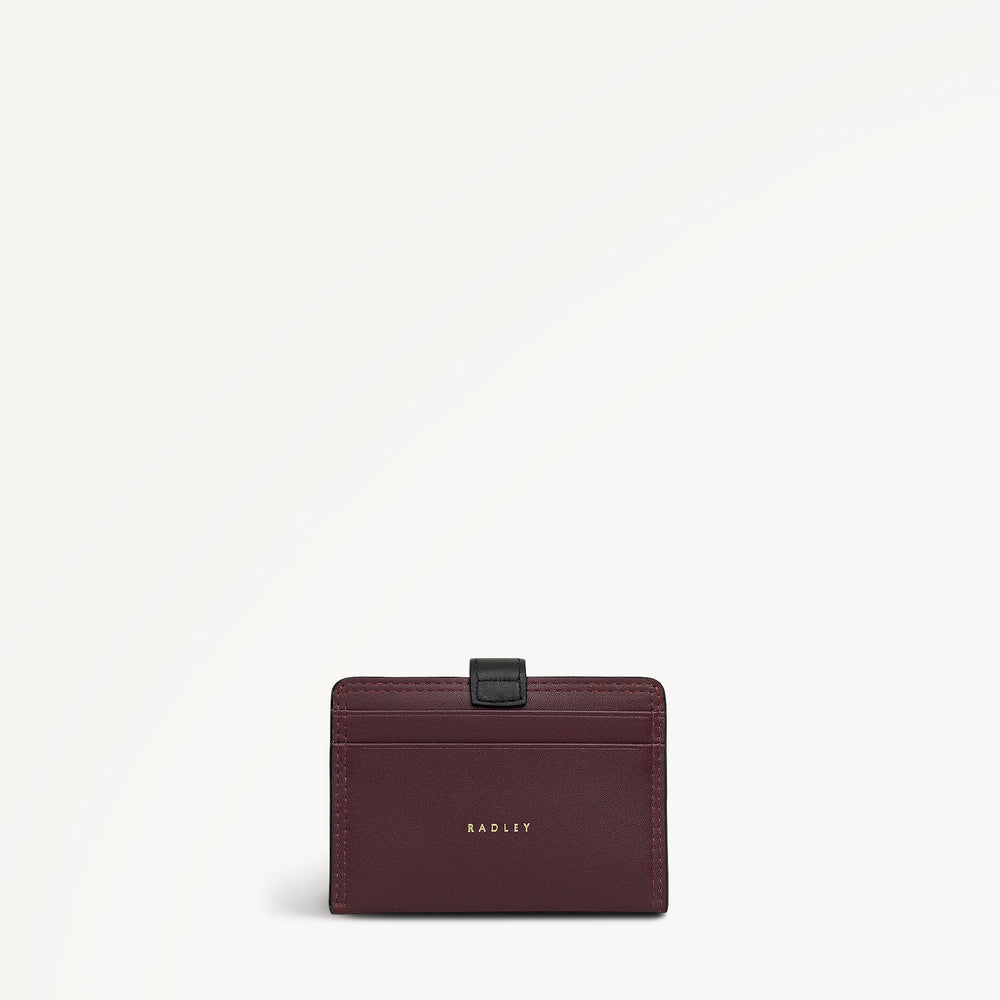 Willis Street Small Card Holder Dark Cherry - 113158