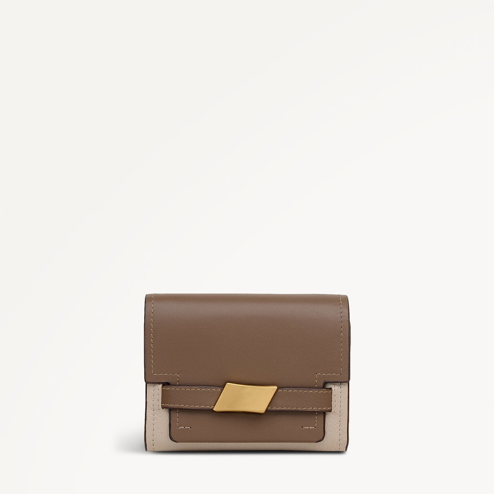 The Christina - Colourblock Medium Flapover Purse - RSF14902