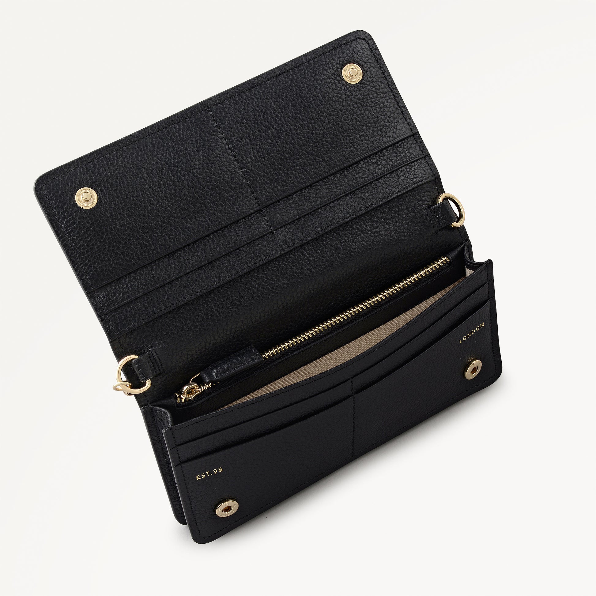 Chester Row Large Bifold Wallet Dark Cherry - 113161