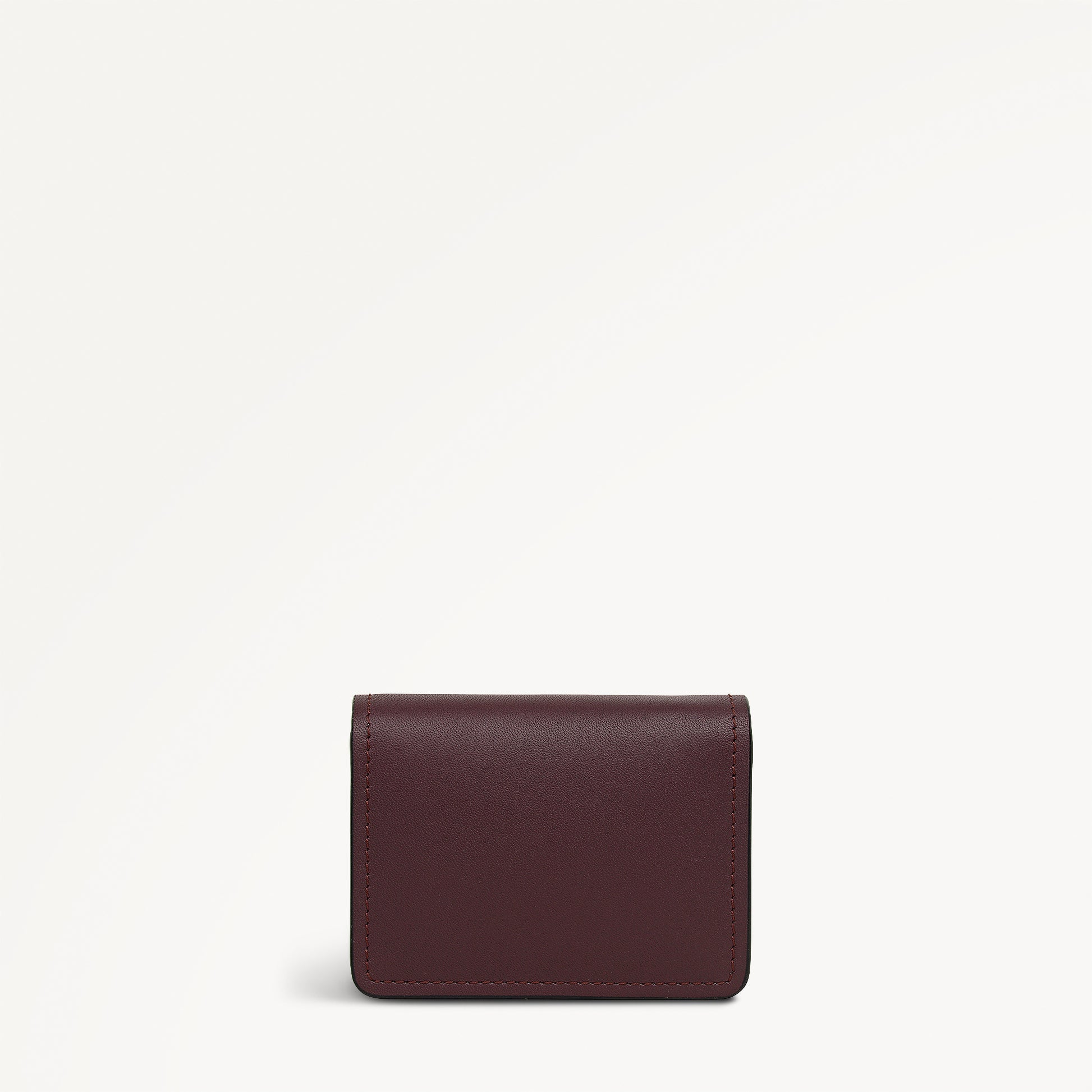 Chester Row Small  Card Holder Dark Cherry - 113162