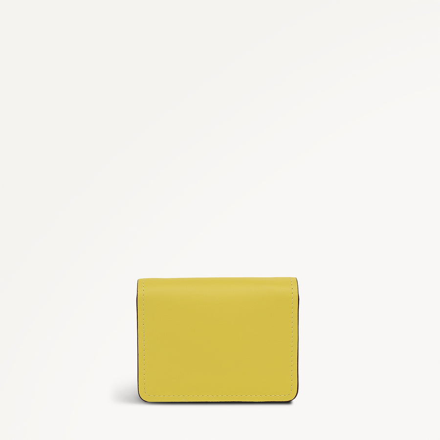 Chester Row Small  Card Holder Limoncello - 113163