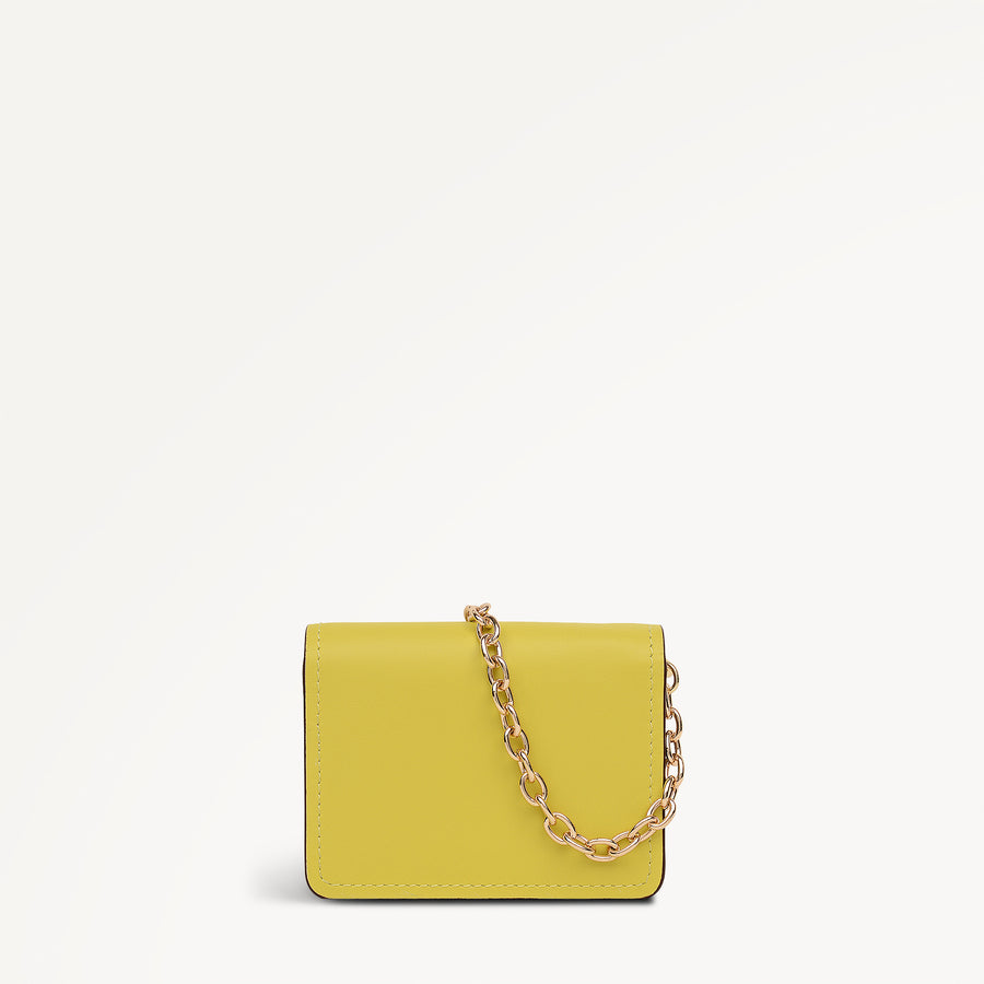 Chester Row Small  Card Holder Limoncello - 113163