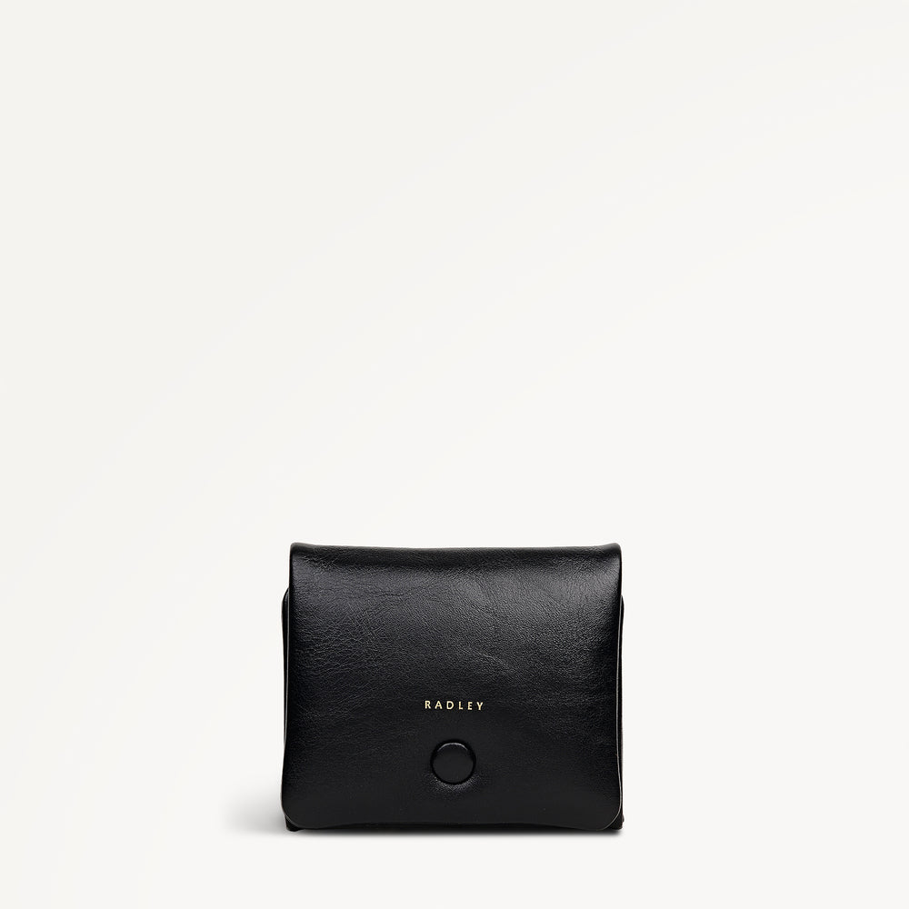 Mallow Street Medium Bifold Purse Black - RSF14302