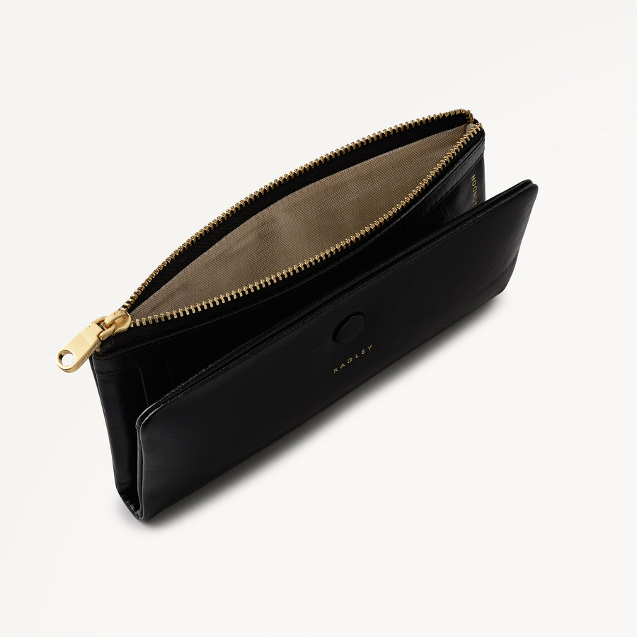 Mallow Street Large Bifold Purse Black - 113169