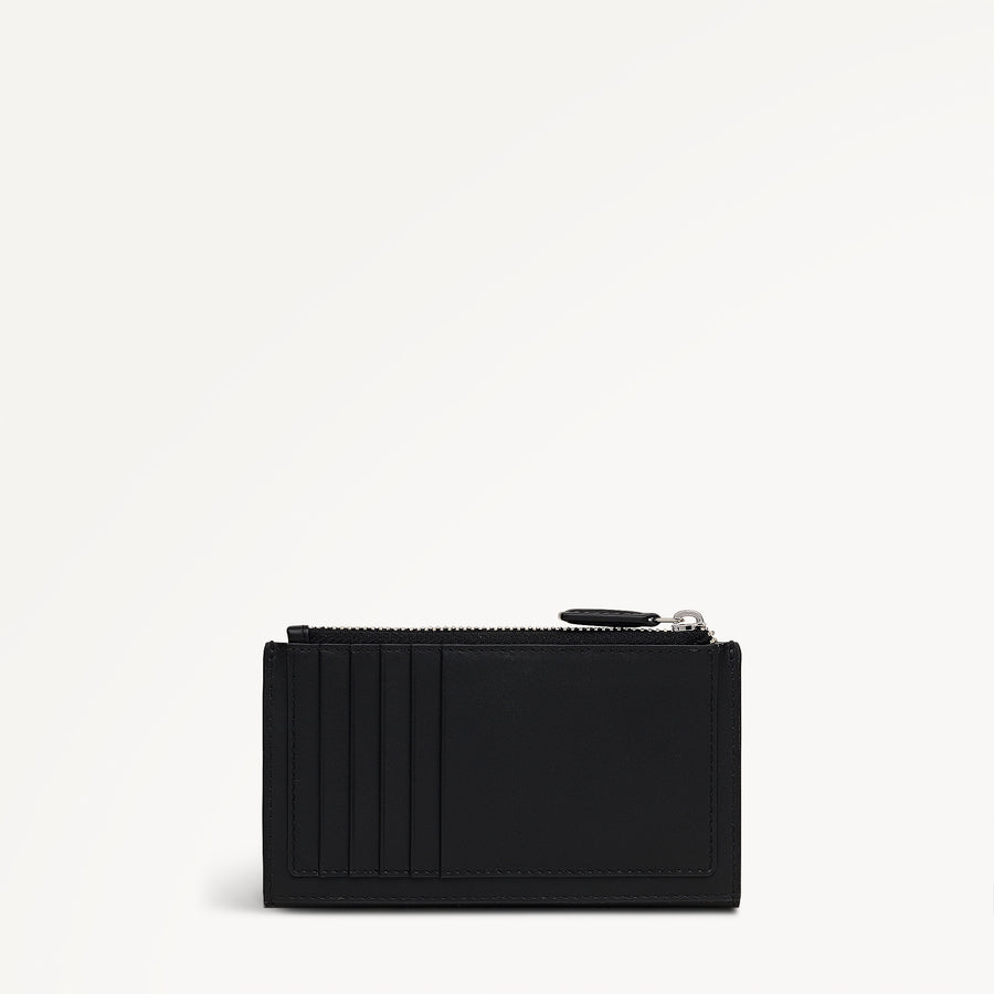 Coin Street - Stud Medium Ziptop Purse Black - 113175