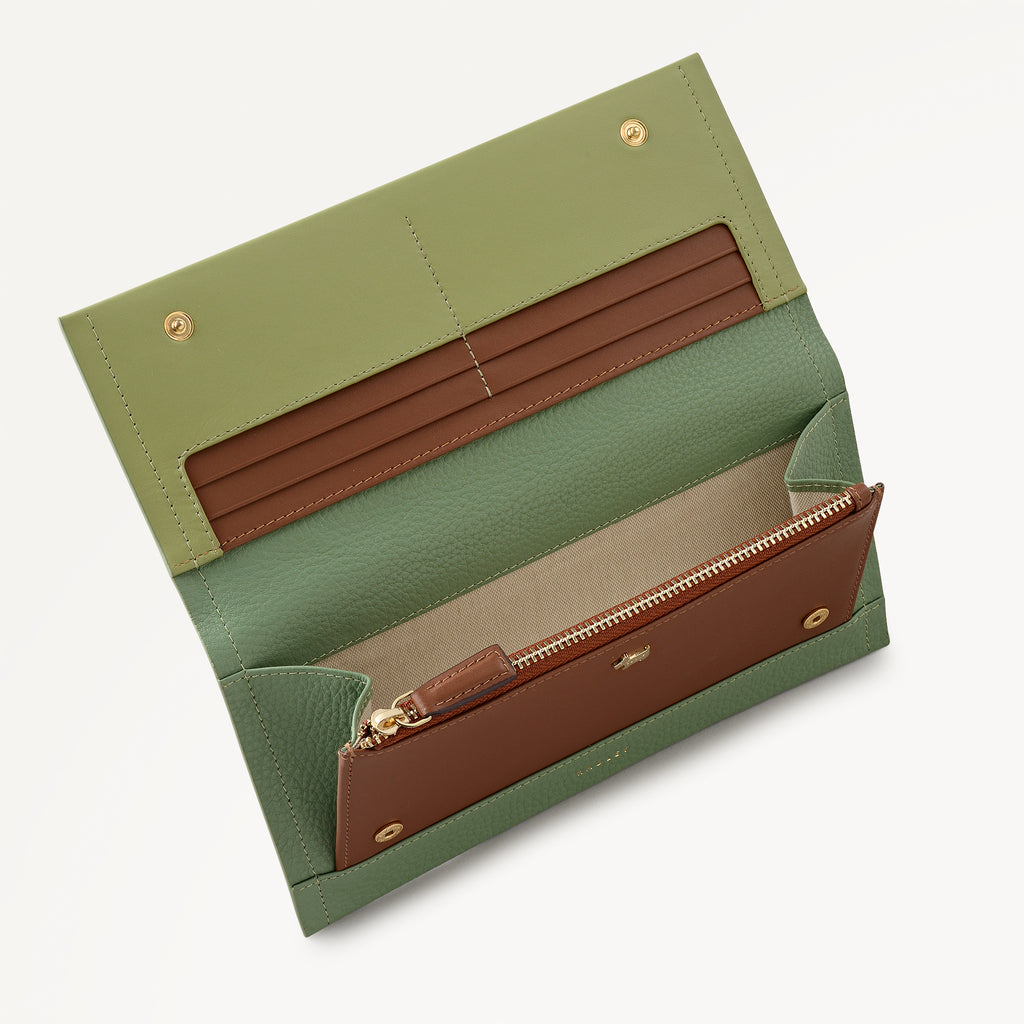 Lunar New Year - SS26 Large Flapover Purse Pistachio - 113177