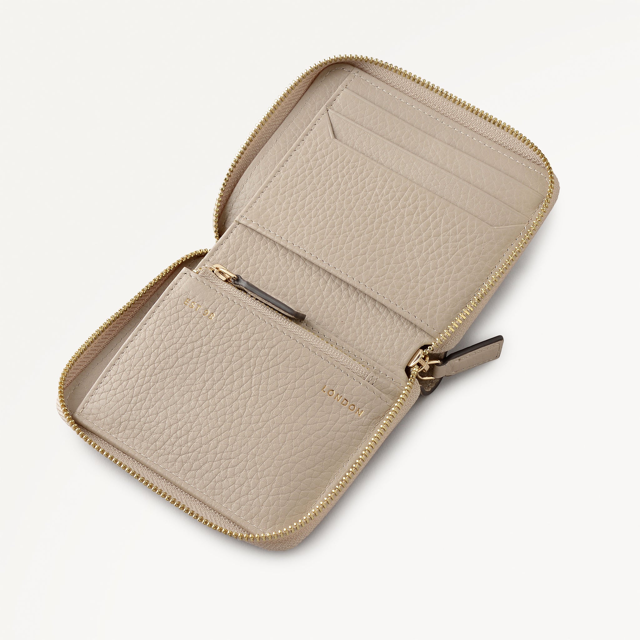 The Chancery Medium Zip Around Purse Porcini - 113179