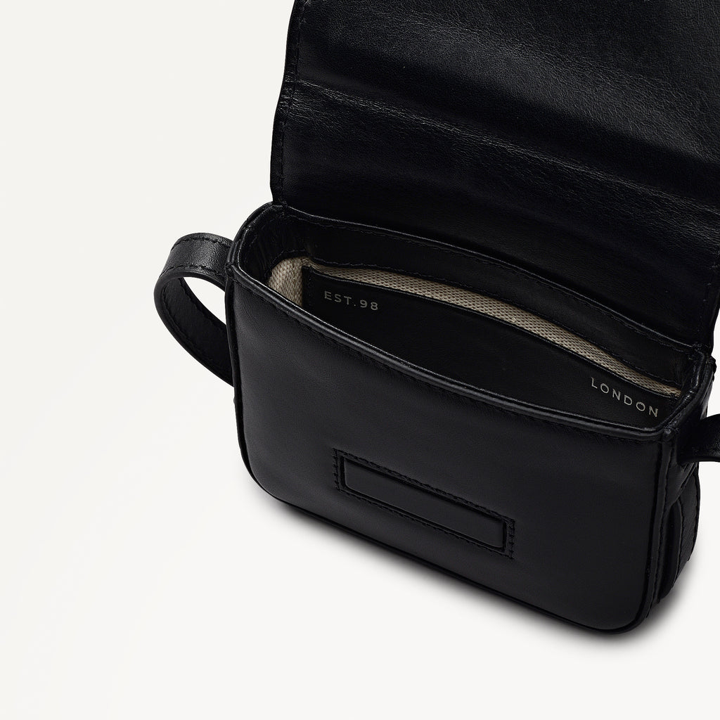 Pocket Street Small Card Cross Body Black - 113188