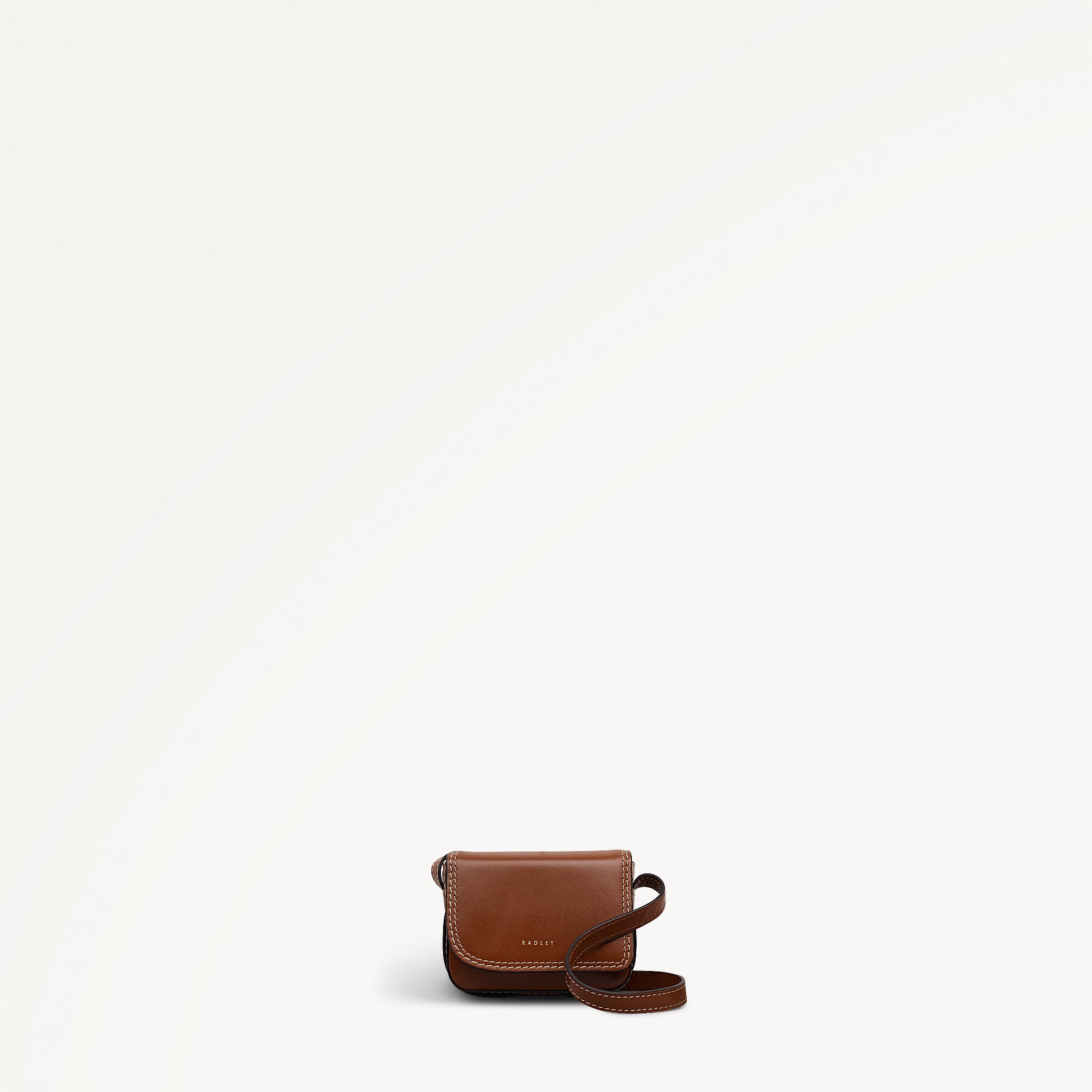 Pocket Street Micro Card Cross Body Cognac - 113189