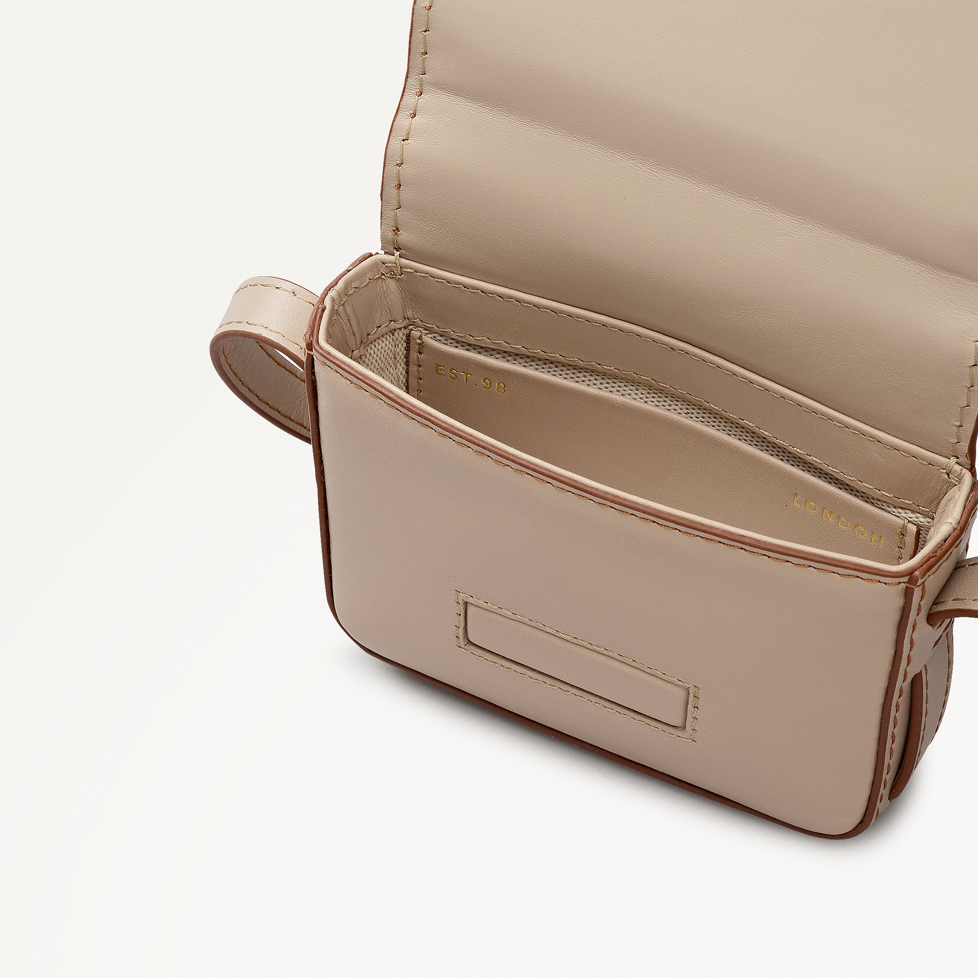 Pocket Street Small Card Cross Body Porcini - 113190