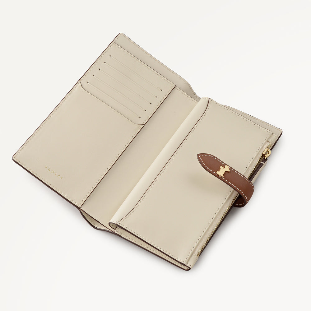 Willis Street - Stripe Large Bifold Purse Salt - 113196