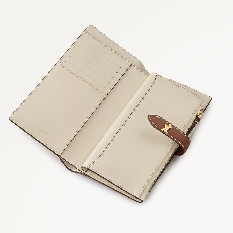 Willis Street - Stripe Large Bifold Purse Salt - 113196