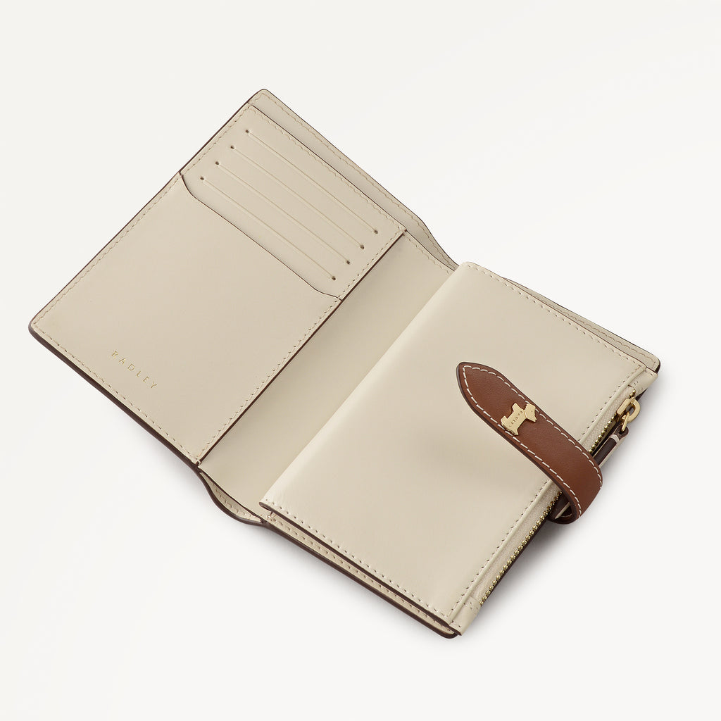 Willis Street - Stripe Medium Bifold Purse Salt - 113197