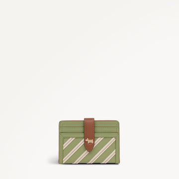 Willis Street - Stripe Small  Card Holder Apple - 113199