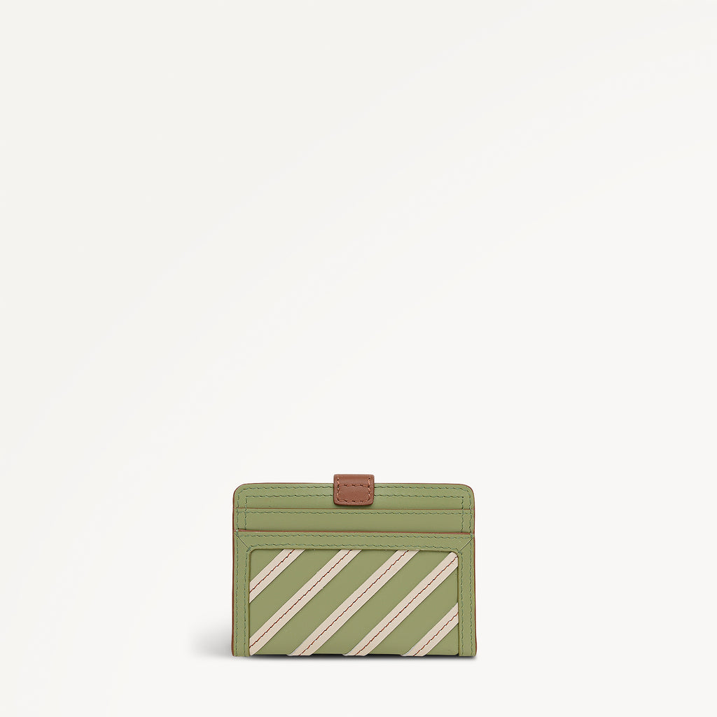 Willis Street - Stripe Small  Card Holder Apple - 113199