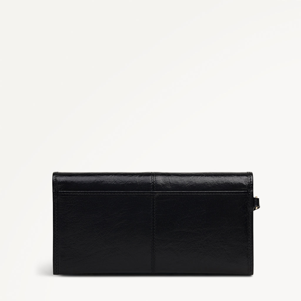 Chilton Grove Large Flapover Wallet Black - 113200