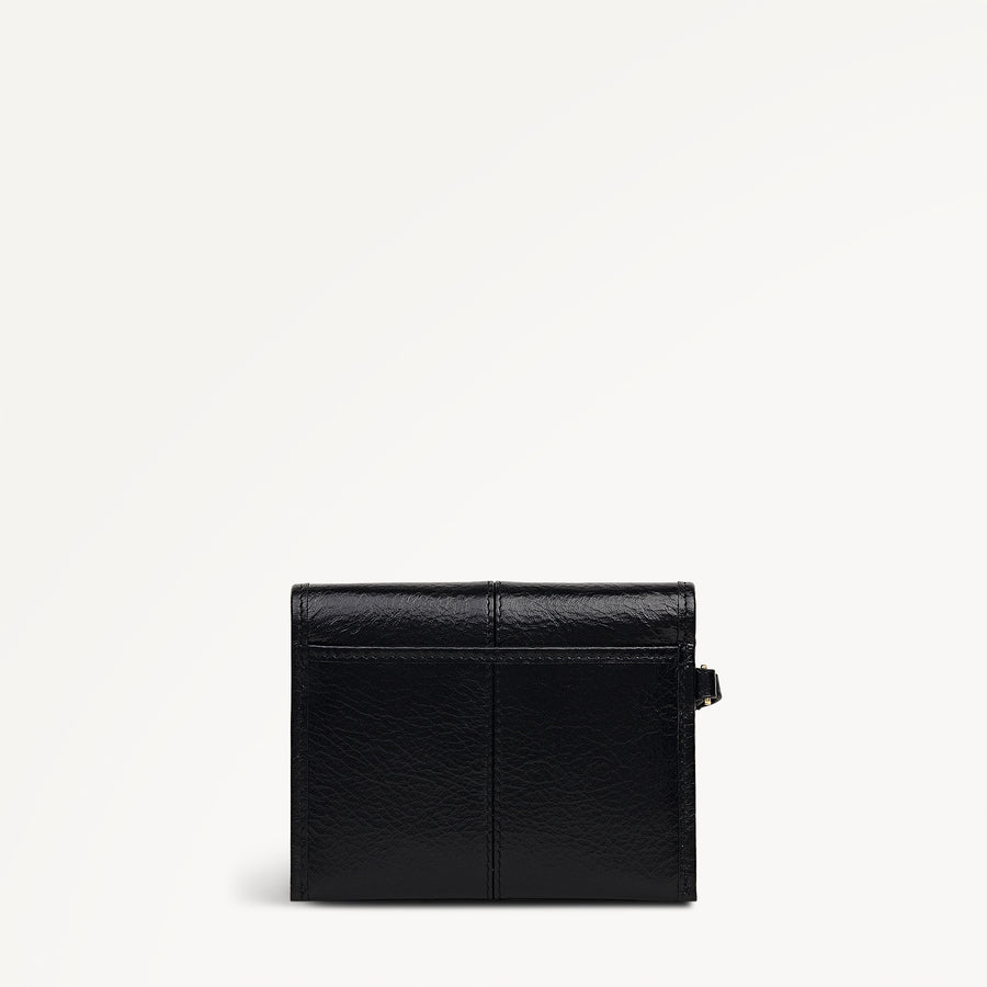 Chilton Grove Medium Flapover Purse Black - 113201