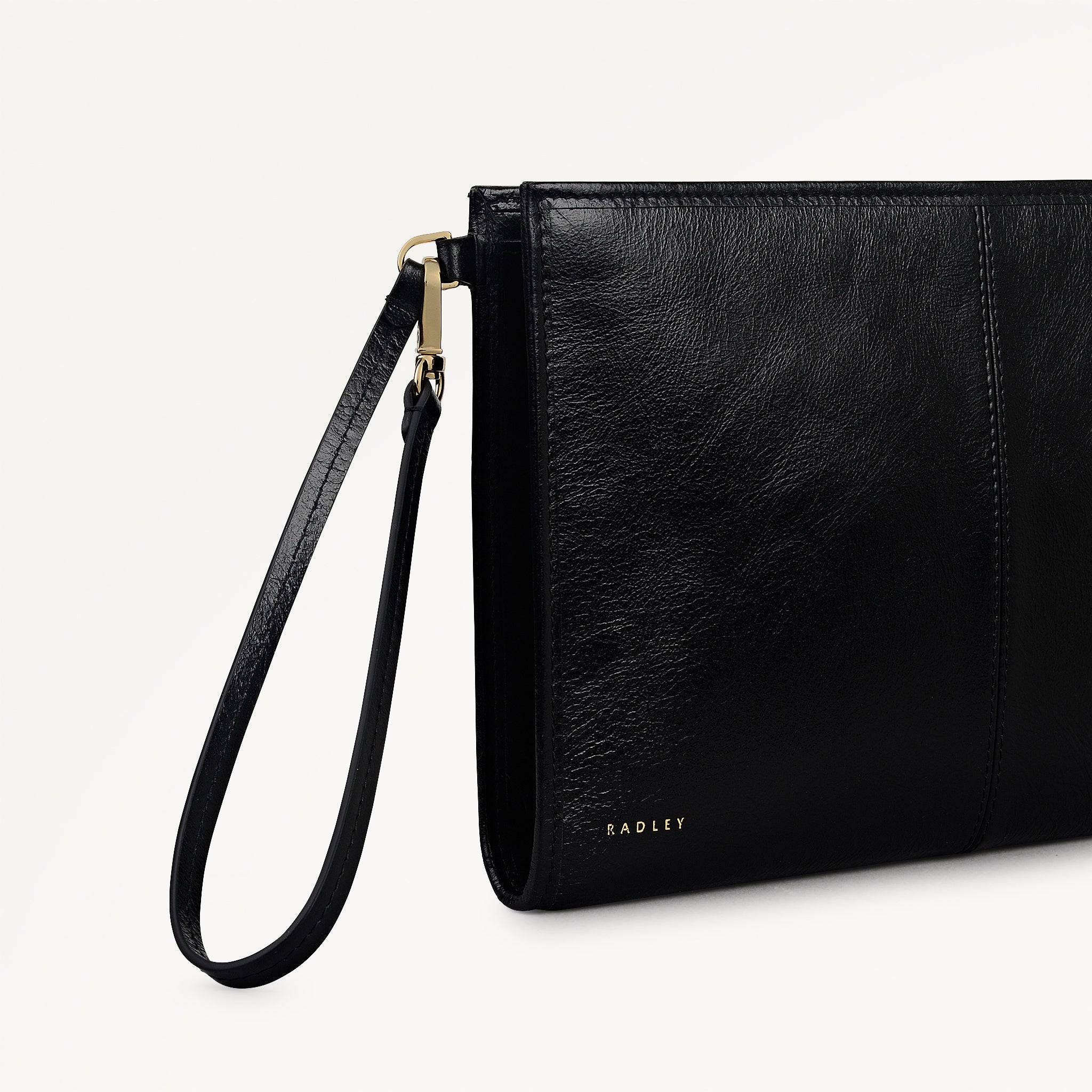 Black Medium Ziptop Pouch | Chilton Grove SS26 | Radley London