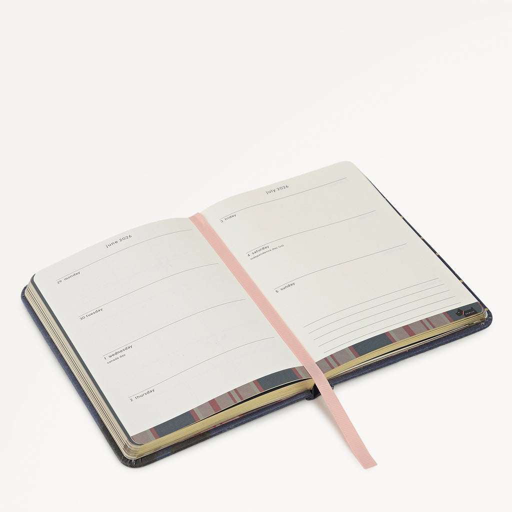 RADLEY STARDUST A6 DIARY / AGENDA DARK TEAL