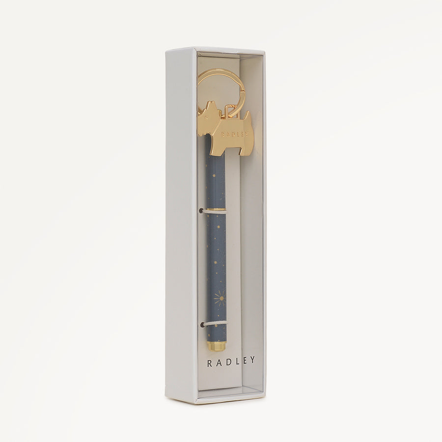 Radley Stardust Boxed Ink Pen in Dark Teal - 113221