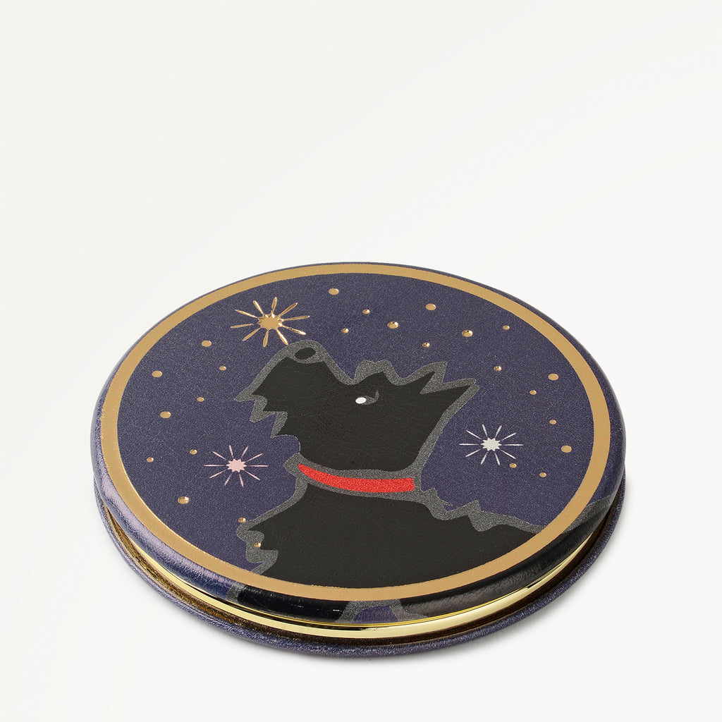 Radley Stardust Compact Mirror Dark Teal - 113224